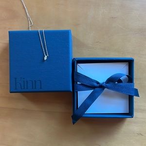 Kinn studio gold and Diamond necklace- never worn!